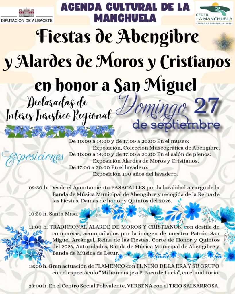 Imagen del evento: Fiestas de Abengibre y Alardes de Moros y Cristianos
