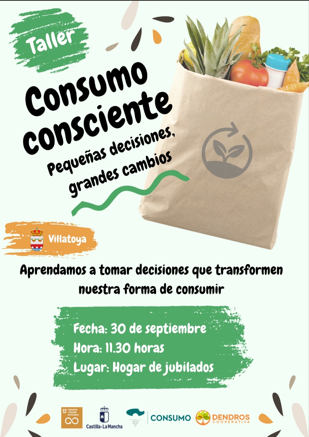 Imagen del evento: Taller Consumo Consciente: Pequeñas decisiones, grandes cambios