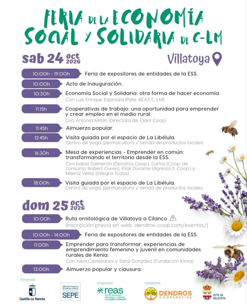 Imagen del evento: Feria de la Economía Social y Solidaria de Castilla-La Mancha en Villatoya
