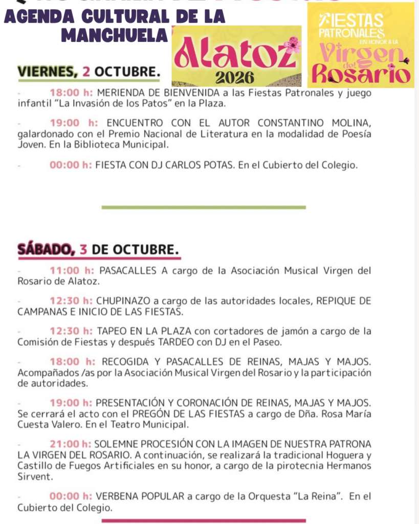 Imagen del evento: Fiestas de Alatoz