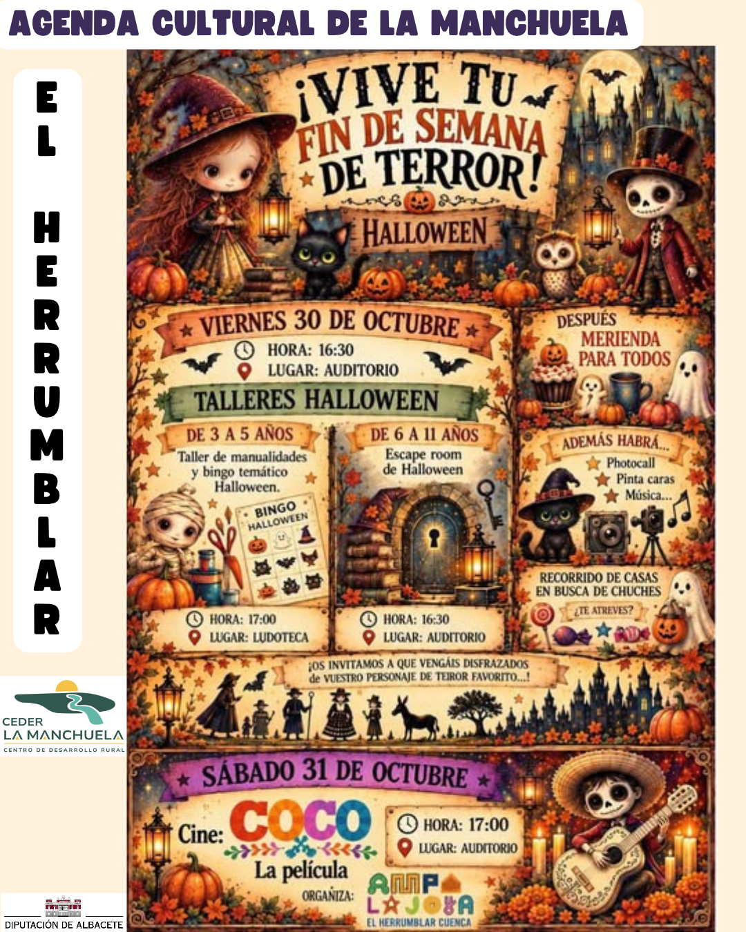 Imagen del evento: Halloween en La Manchuela