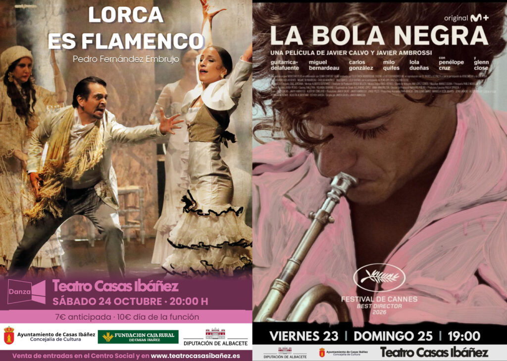 Imagen del evento: Lorca en el Teatro Casas Ibáñez: Lorca es Flamenco + La Bola Negra