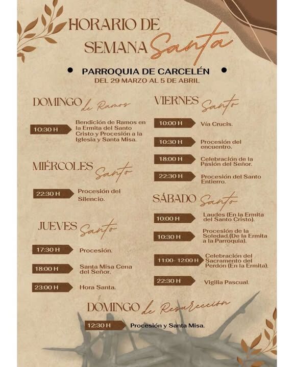 SEMANA SANTA EN LA MANCHUELA