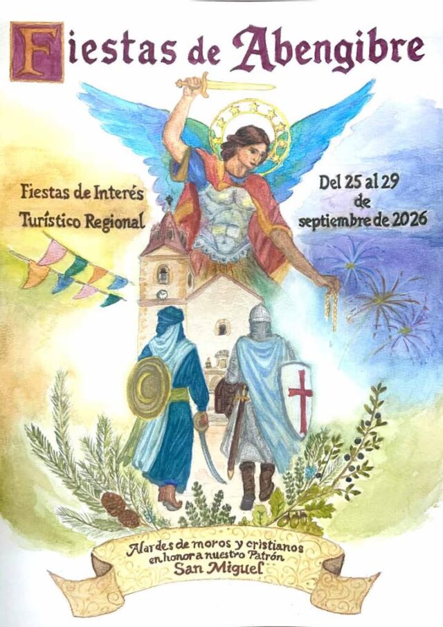 ¡Fiestas de Abengibre y alardes de Moros y Cristianos! 🥳❤️

Este fin de semana comienzan las Fiestas Patronales de Abengibre en honor a San Miguel Arcángel, una celebración profundamente arraigada en la localidad y en toda La Manchuela.

⚔️ Uno de sus grandes protagonistas son los tradicionales Alardes de Moros y Cristianos en honor a San Miguel Arcángel, una tradición única que forma parte de la identidad cultural de Abengibre y que ha sido declarada Fiesta de Interés Turístico Regional. 🏅

Durante estos días, Abengibre ofrece una gran programación para disfrutar de sus fiestas:

🎆 Fuegos artificiales
🎭 Cabalgatas
🎶 Verbenas y música
🖼️ Exposiciones
🥘 Gran paella
⚔️ Alardes de Moros y Cristianos
🎉 ¡Y muchas más actividades!

📍 Desde la Agenda Cultural de La Manchuela y el CEDER La Manchuela os animamos a visitar Abengibre del 25 al 29 de septiembre, disfrutar de sus fiestas, conocer sus tradiciones y compartir estos días con sus vecinos y visitantes.

❤️ ¡Ven a Abengibre, vive sus tradiciones y disfruta de La Manchuela!

📲 Consulta toda la programación en www.lamanchuela.es y descubre todos los eventos de la Agenda Cultural de La Manchuela.

#CEDERLaManchuela #AgendaCultural #LaManchuela #Abengibre #SanMiguelArcángel #Alardes #MorosYCristianos #FiestasDeAbengibre #InterésTurísticoRegional #Tradiciones #Cultura #ViveLaManchuela #LaManchuelaNoPara